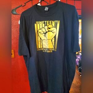 Men Juneteenth tee shirt